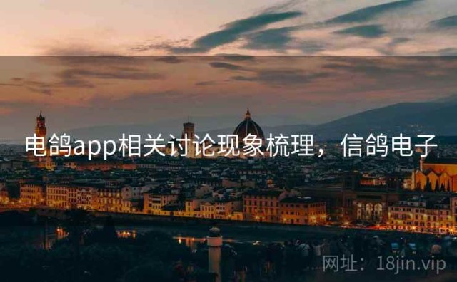 电鸽app相关讨论现象梳理，信鸽电子