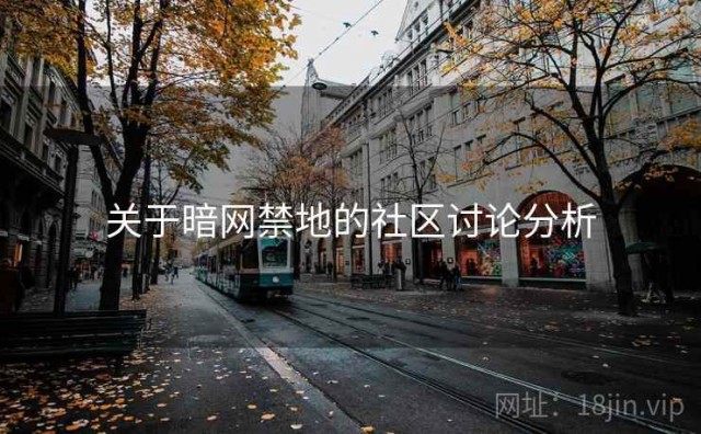 关于暗网禁地的社区讨论分析