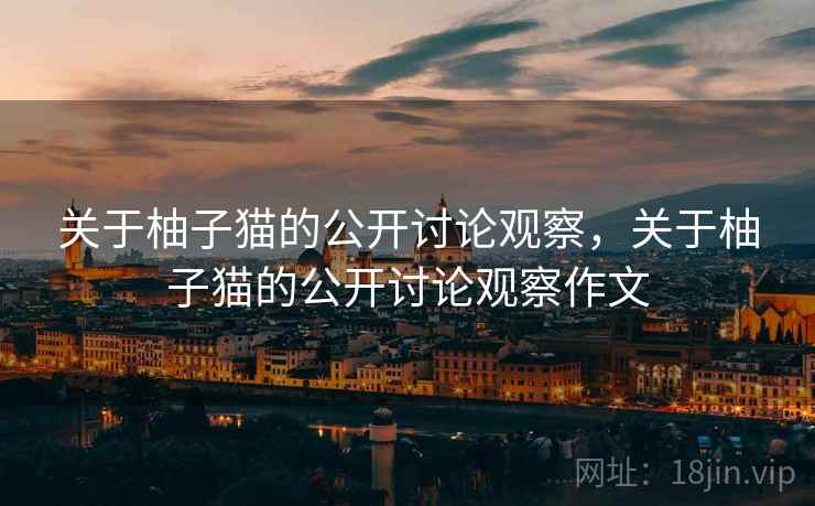 关于柚子猫的公开讨论观察，关于柚子猫的公开讨论观察作文