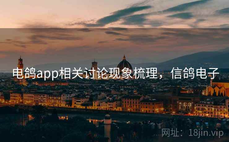 电鸽app相关讨论现象梳理，信鸽电子